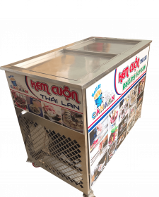 Máy Làm Kem Cuộn Thái Lan 2MC42 Thanh Lý