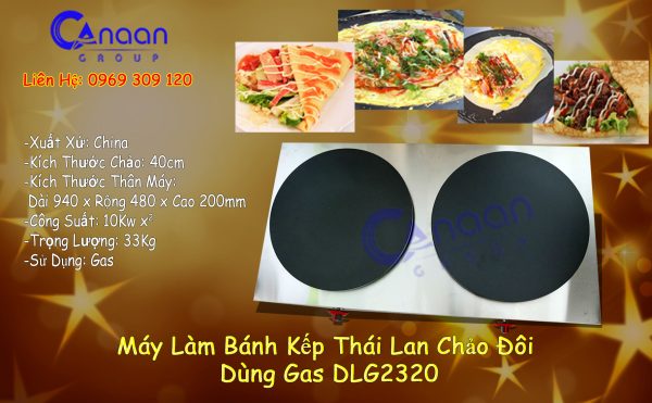Máy Làm Bánh Kếp 2 Chảo - Ảnh 5