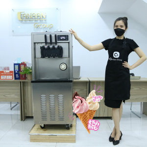 Máy Làm Kem Tươi Inox 3 Vòi LK 023