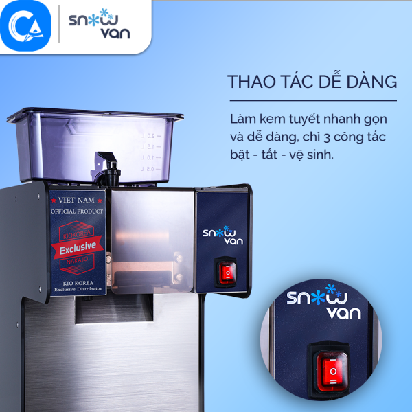 Máy Kem Tuyết Snow Van 07 - Ảnh 4