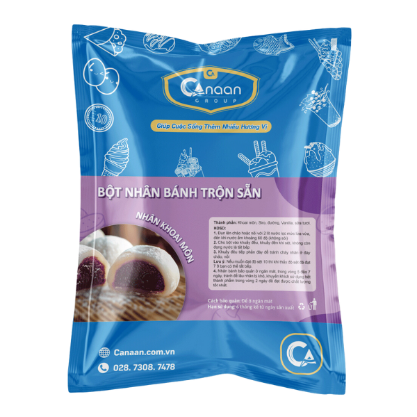 bột khoai môn canaan