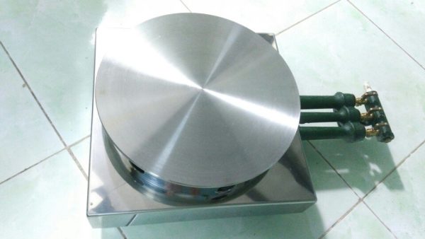 Máy Bánh Kếp Chảo Inox Đơn Dùng Gas - Ảnh 4