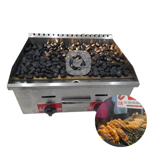 Máy Đá Nướng Lạp Xưởng Chữ Nhật CA54 - Ảnh 3