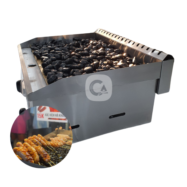 Máy Đá Nướng Lạp Xưởng Chữ Nhật CA54 - Ảnh 4