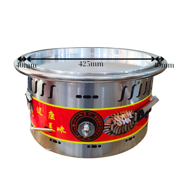 Máy Nướng Đá Lạp Xưởng Dùng Gas CA2 - Ảnh 3