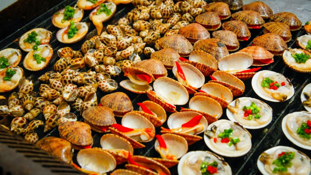 nướng hải sản