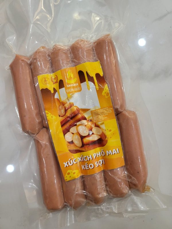 xúc xích phô mai