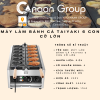 Máy Làm Bánh Cá Taiyaki 6 Con Cỡ Lớn