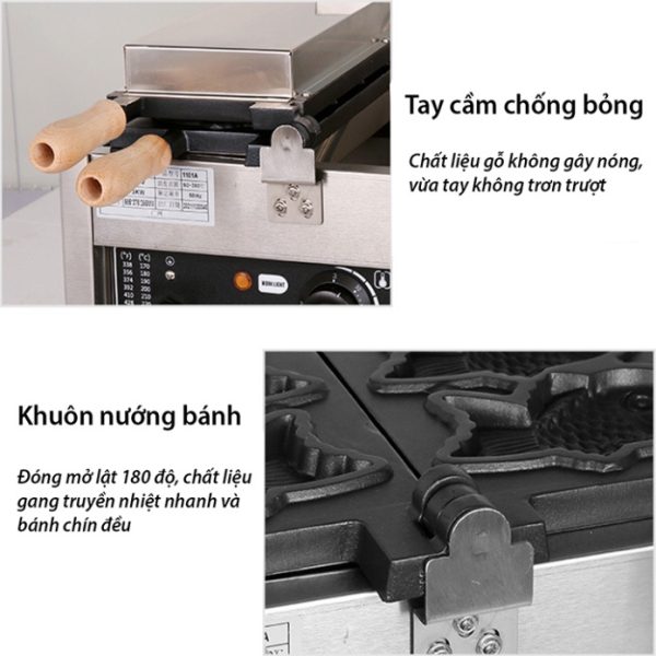 máy làm bánh Takoyaki khổng lồ