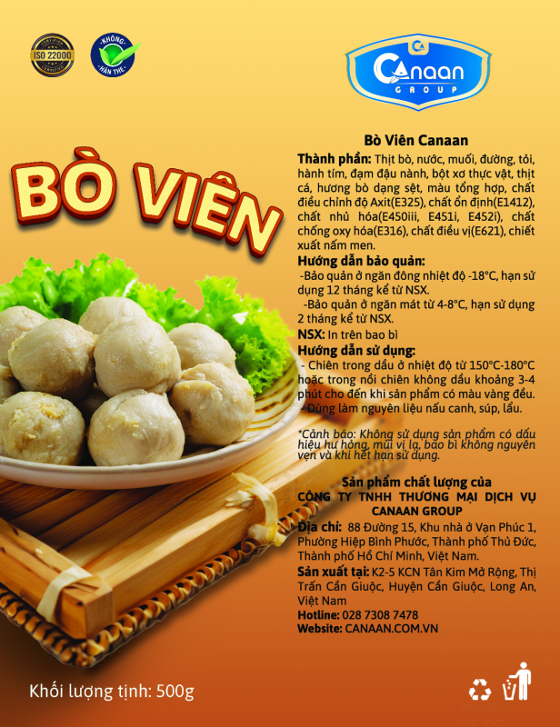 bò viên canaan group