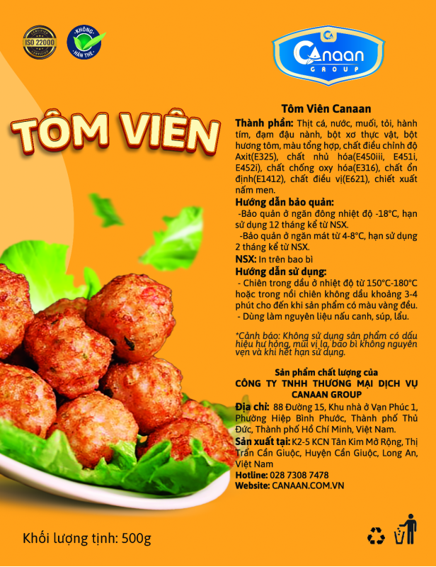 tôm viên canaan group