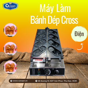 Máy Làm Bánh Dép Cross Dùng Điện