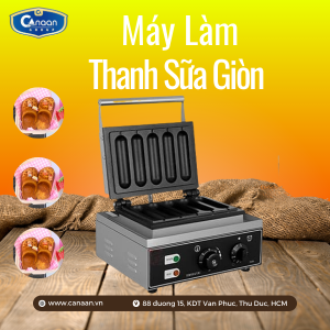 máy làm bánh thanh sữa giòn