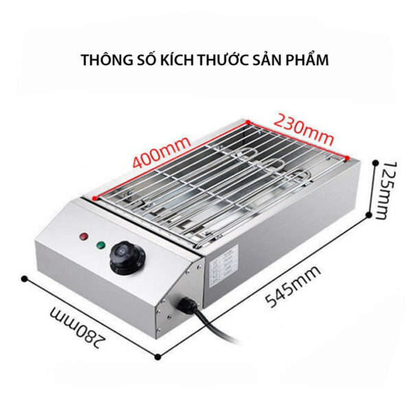Máy nướng điện BBQ D280A - Ảnh 4