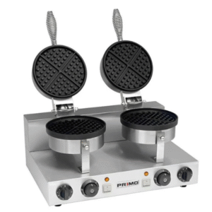 Máy làm bánh waffle 4 ngăn đôi dùng điện