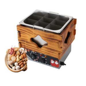 Nồi lẩu xiên que 9 ngăn oden 1300w