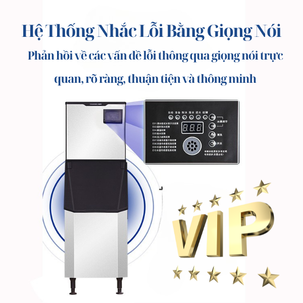 Máy Làm Đá Viên Tách Rời CAD-K600 chính hãng công suất lớn