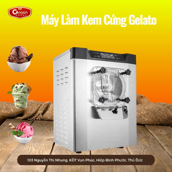 Máy Làm Kem Cứng Gelato