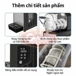 Alternative view of Máy Làm Slush Siro Tuyết 3 Ngăn 12L