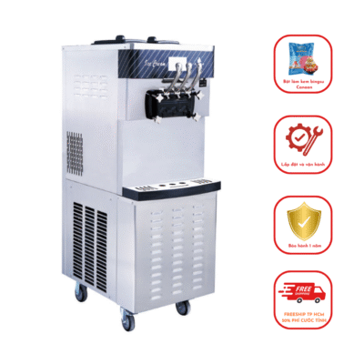 Máy Làm Kem Tươi CANA 8230 (2 Block) – Máy Kem Tươi Công Nghiệp 2400W Năng Suất Cao