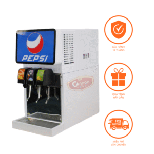 Máy Làm Coca Tươi 3 Vòi Mẫu B – 218B3S - 120Ly/h