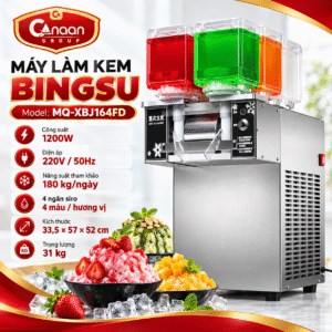 Alternative view of Máy Làm Kem Bingsu 4 Bình Chứa MQ-XBJ164FD